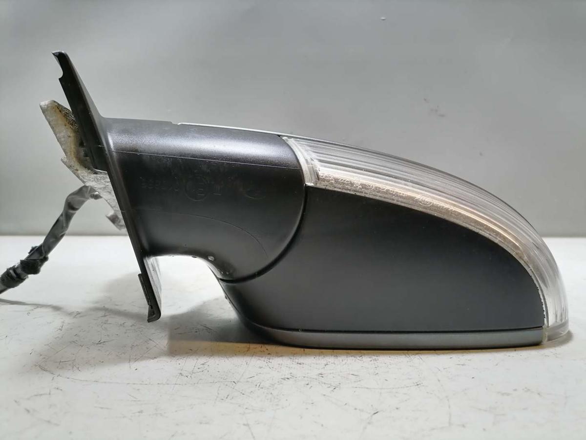 VW Golf Plus 2 original Au&szlig;enspiegel links LA7T United Grey elektrisch verstellbar Bj.2009